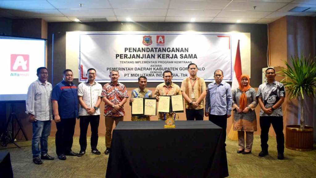 Pemkab Gorontalo Jalin Kerja Sama dengan PT Midi Utama Indonesia&nbsp;TBK