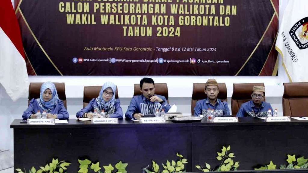 Ini Dia Balon Wali Kota Gorontalo yang Sudah Serahkan Dokumen ke KPU