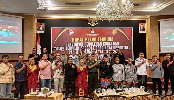 Ini Dia 30 Daftar Terpilih Anggota Dekot Gorontalo Periode&nbsp;2024–2029