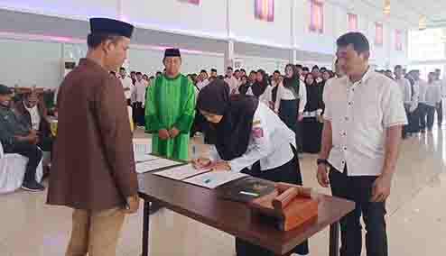 312 Anggota PPS di Pohuwato Resmi&nbsp;dilantik