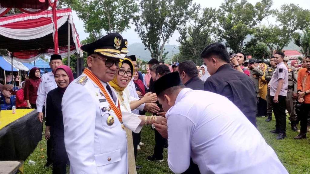 Marten Taha Pamitan Saat Upacara Peringatan Hari Lahir&nbsp;Pancasila