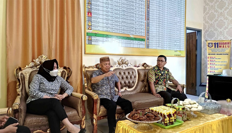 Deprov Gorontalo Cek Kesiapan PPDB di SMK Negeri 1 Bulango&nbsp;Selatan