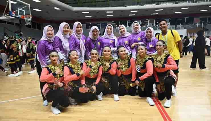 Tim Senam Kreasi Gorontalo Ramaikan Piala Ibu Negara&nbsp;2024