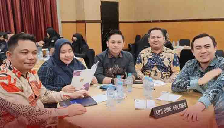 KPU Bone Bolango ikut Bimtek Tahapan Pencalonan Kepala Daerah Tahun&nbsp;2024