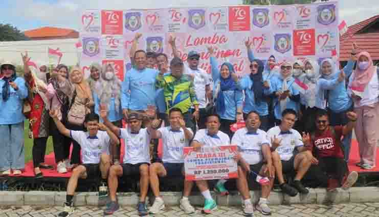 Sekretariat DPRD Raih Juara 3 Lomba&nbsp;Hadang