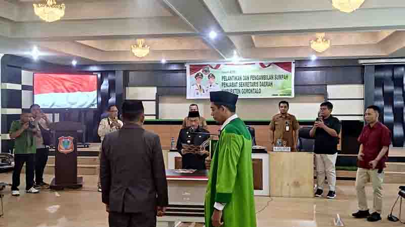 Haris Tome Jadi Penjabat Sekretaris Daerah Kabupaten&nbsp;Gorontalo