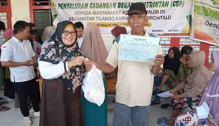 Korban Banjir di Tilango terima Bantuan Cadangan&nbsp;Beras