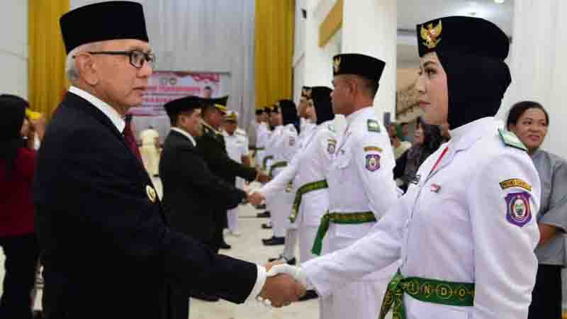 Rudy Salahuddin Kukuhkan 25 Paskibraka&nbsp;2024