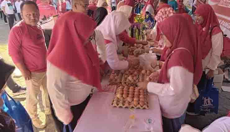 Gerakan Pangan Murah Meriahkan Penyambutan HUT Ke-79&nbsp;RI