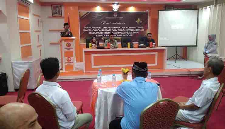 Lima Bakal Pasangan Calon Kepala Daerah di Boalemo BMS&nbsp;Administrasi