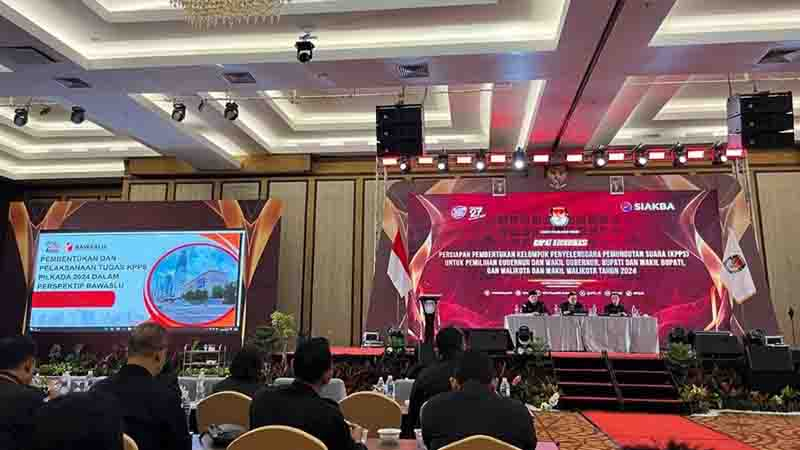 KPU Bone Bolango Ikut Rapat Koordinasi Pembentukan&nbsp;KPPS